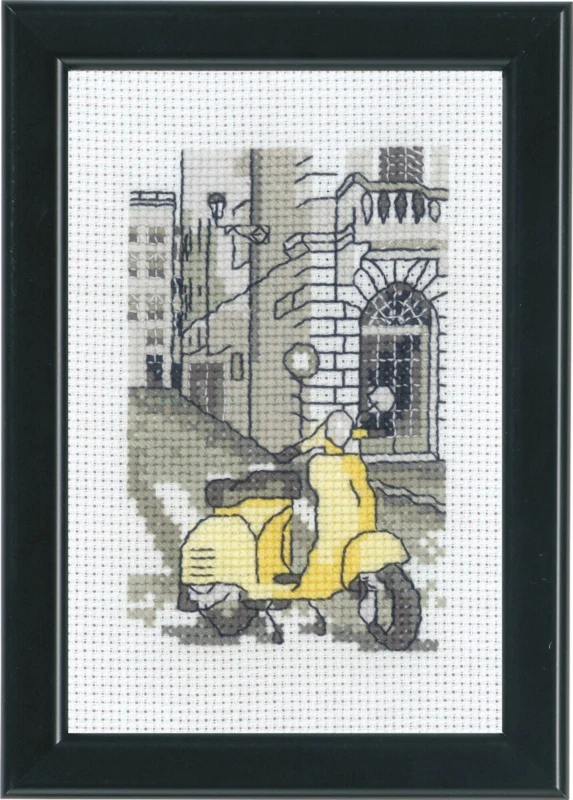Broderikit Rom 10 x 15 cm