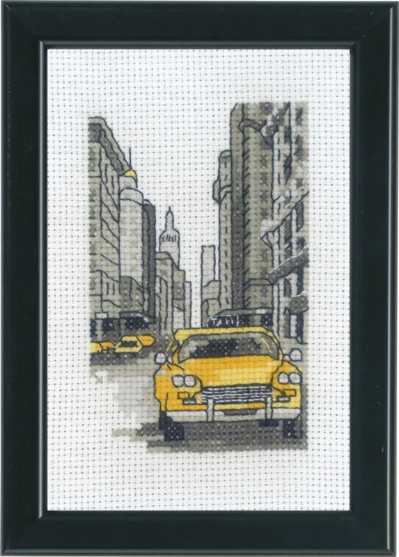Broderikit New York 10 x 15 cm