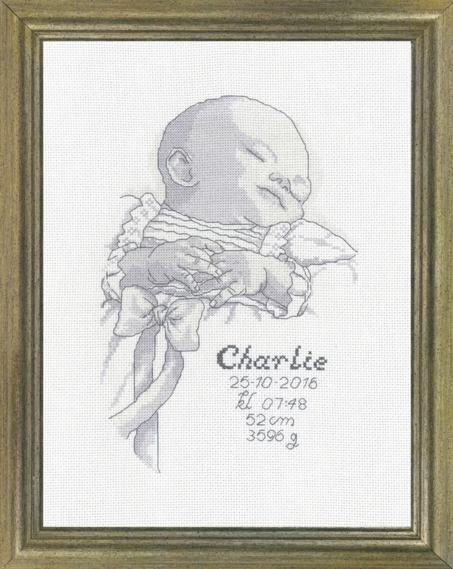 Broderikit Dåbsminde R5322 25 x 33 cm