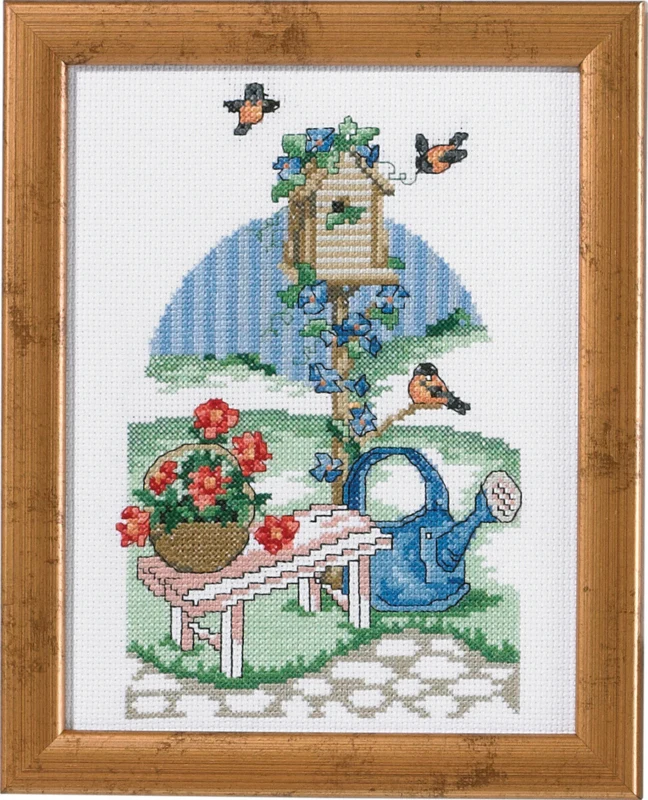 Broderikit Fuglehus R5352 18 x 23 cm