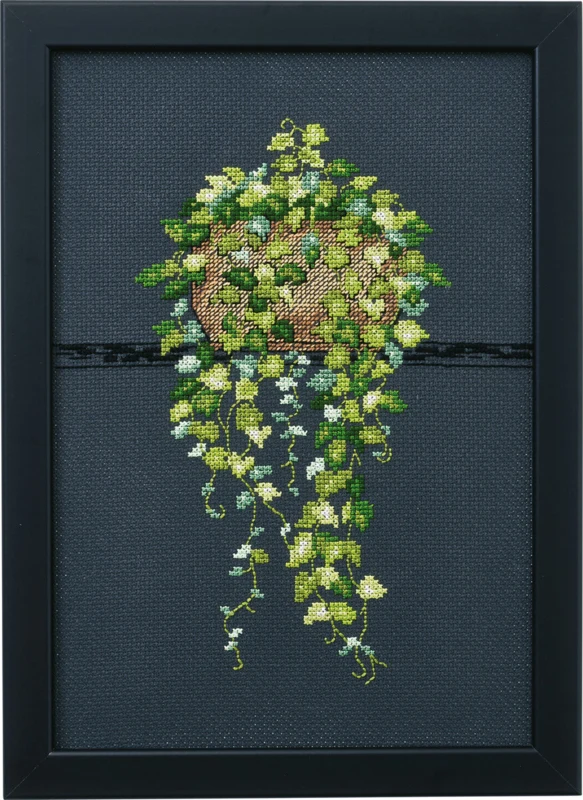 Broderikit Million hearts 20 x 29 cm