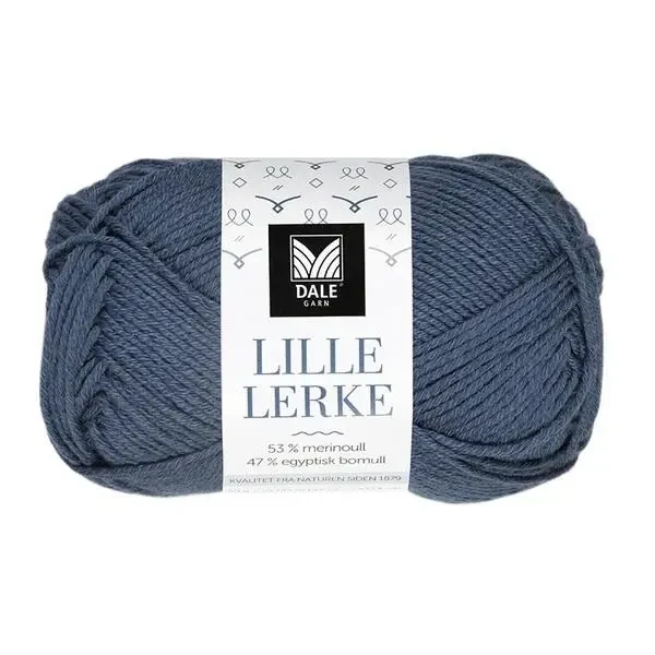 Dale LILLE Lerke 8105 Denim blå