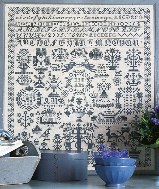 Broderikit Navneklud 55 x 58 cm