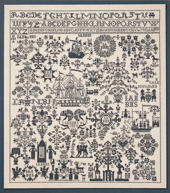 Broderikit Navneklud 65 x 72 cm