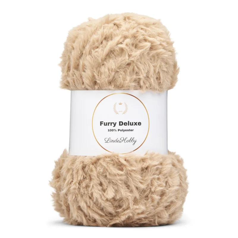 LindeHobby Furry Deluxe 12 Varm karamel