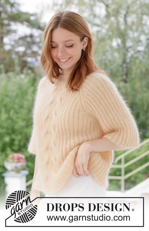 268-12 Morning Glow Sweater by DROPS Design