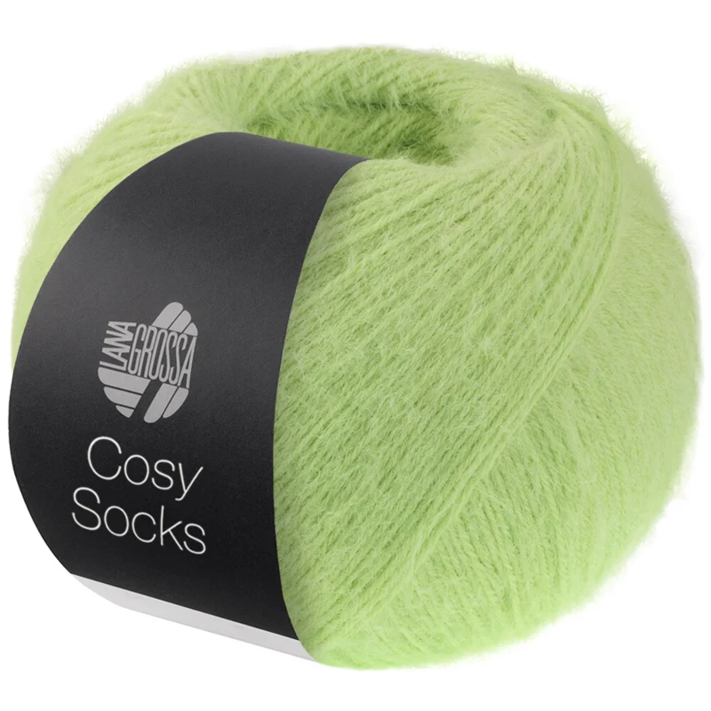 Lana Grossa Cosy Socks 05 Lys grøn