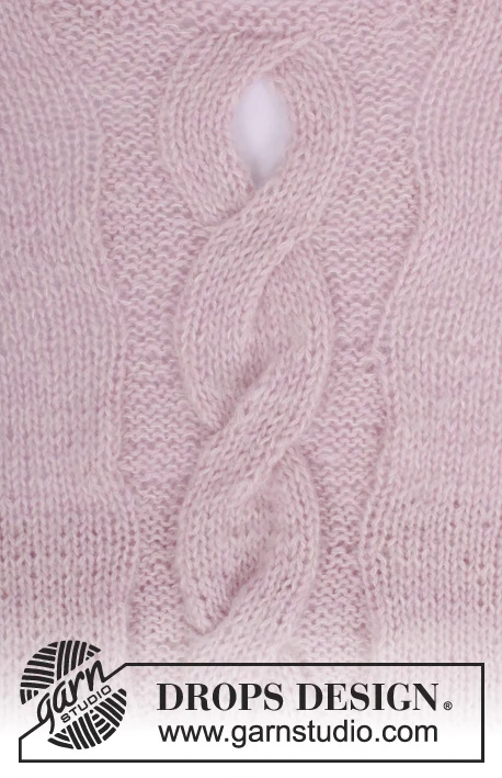 176-4 Rose Twist by DROPS Design