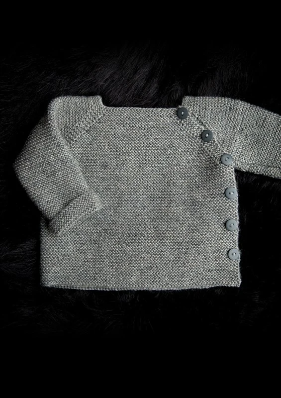 129-1  Trøje med sidelukning