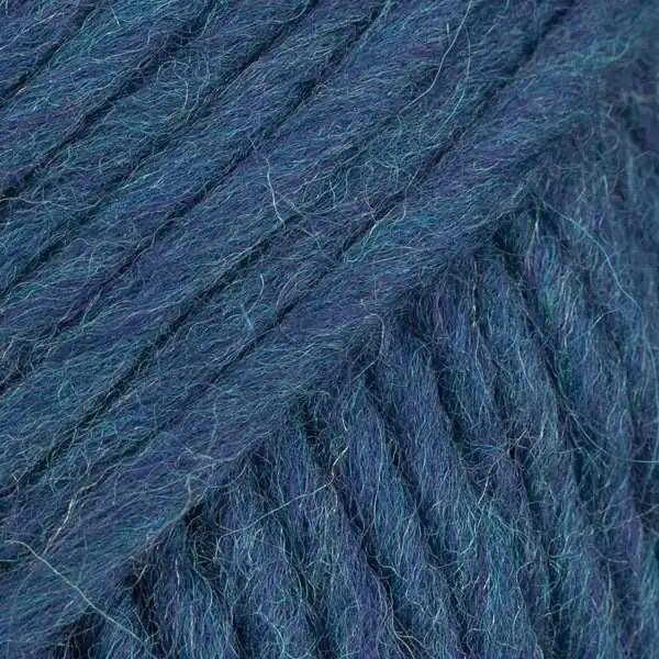 DROPS Snow Mix/Print 100 Mørk petrol