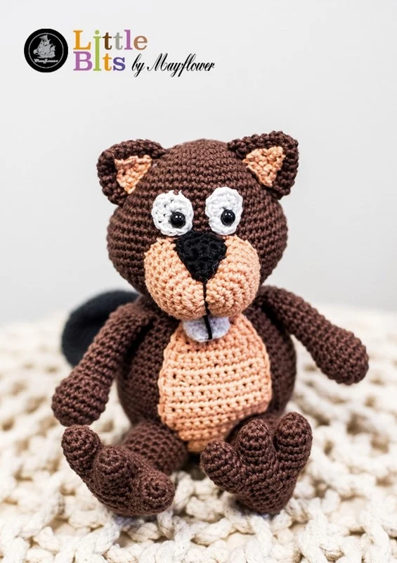 Bæveren Benny - Tøjdyr - NY!