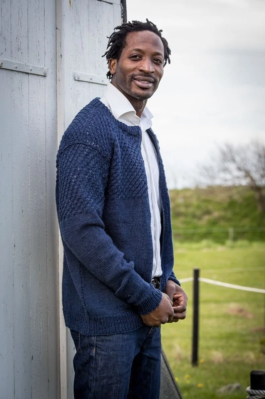 Herretrøje med lynlås - NY!