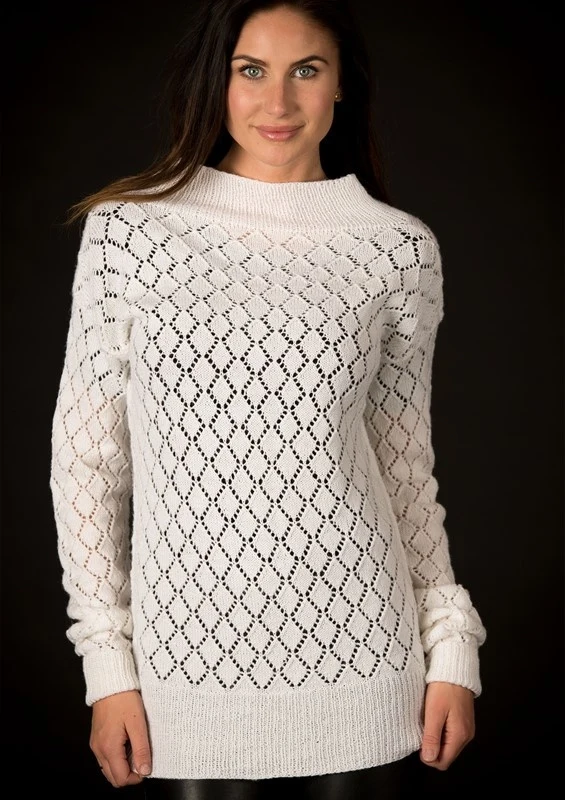 Bluse med hulmønster i Mayflower 1 Class