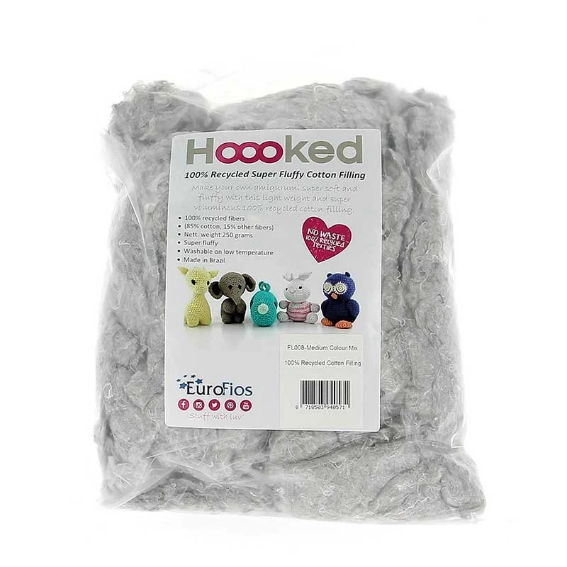 Hoooked 100% genanvendt bomuldsfyld