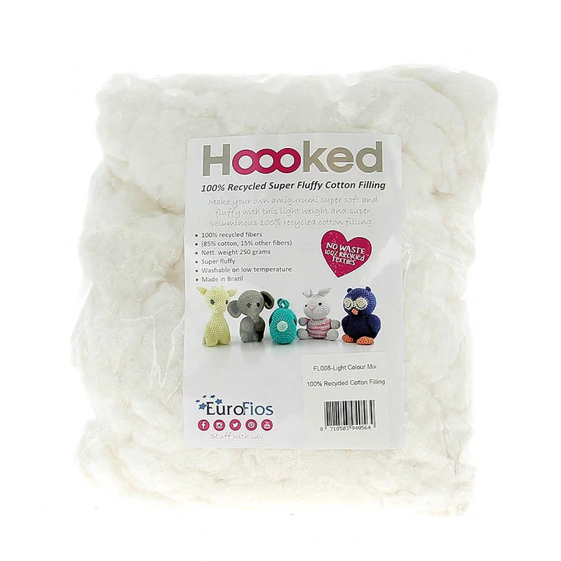 Hoooked 100% genanvendt bomuldsfyld