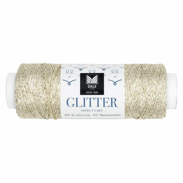 Dale Glitter Effect Yarn 201 Guld