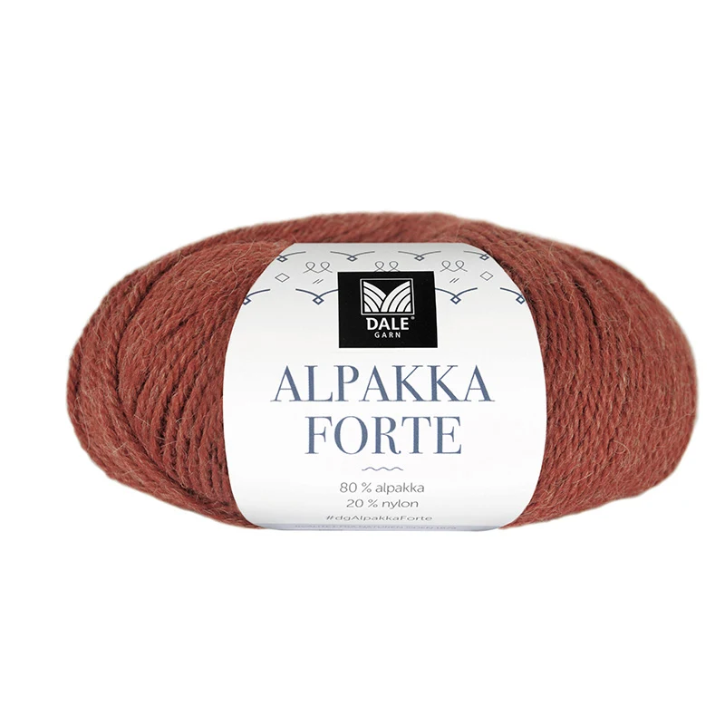 Dale Alpakka Forte 703 Varm terracotta meleret