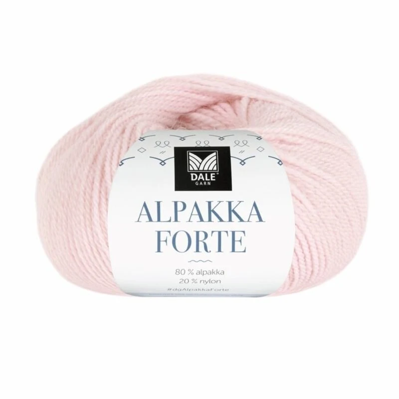 Dale Alpakka Forte 743 Lys rosa