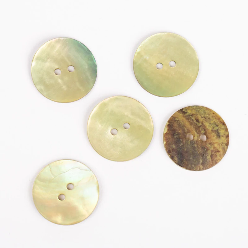 DROPS Rund grøn, knap, 20 mm (nr. 611)