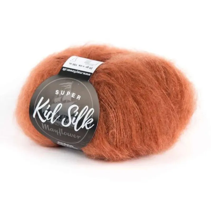 Mayflower Super Kid Silk 37 Lys brun