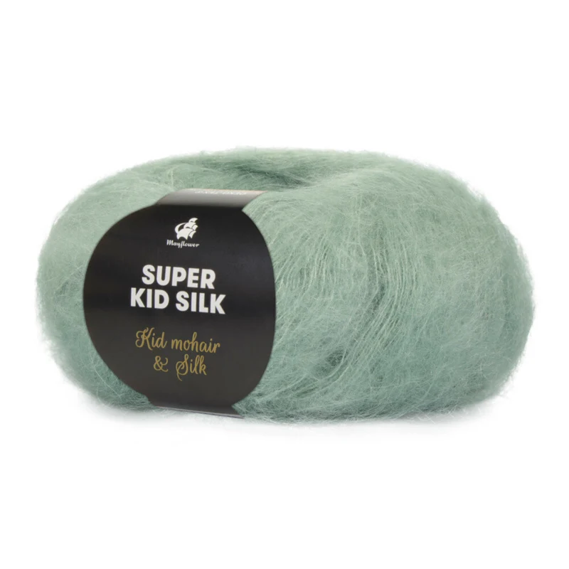 Mayflower Super Kid Silk 10 Mørk aquamarine