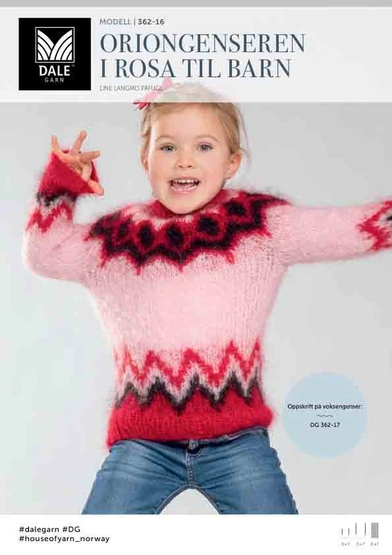 362-16 Oriongenseren I Rosa Til Barn