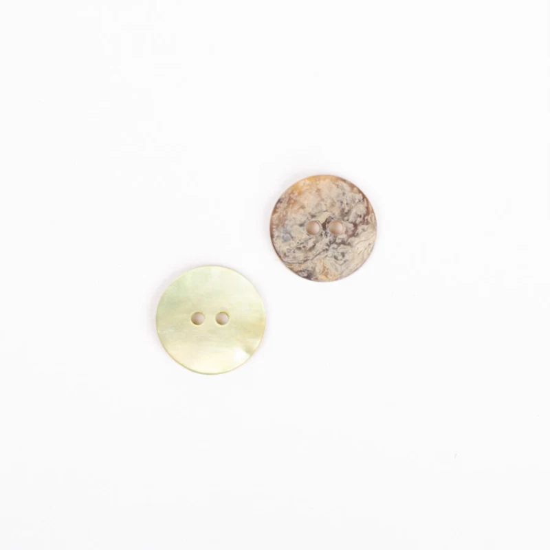 DROPS Rund grøn, knap, 15 mm (nr. 620)