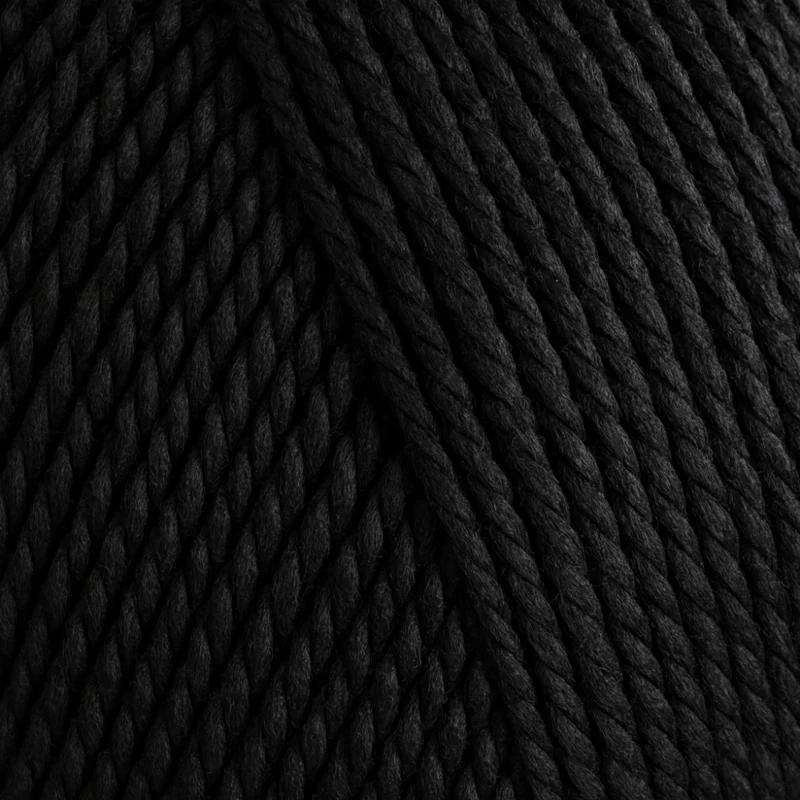 BC Garn Semilla OB02 Sort (Økologisk men ikke GOTS)