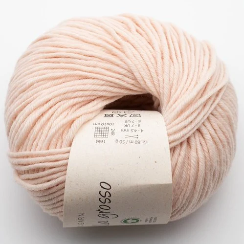 BC Garn Semilla GROSSO 002 Fersken GOTS