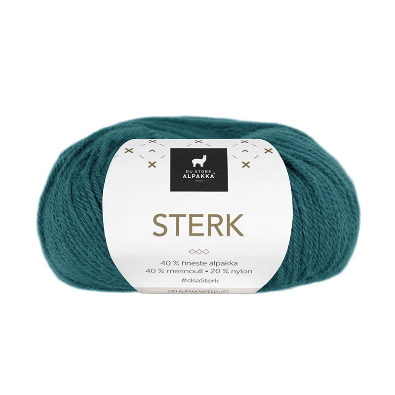 Du Store Alpakka STERK 813 Petrol