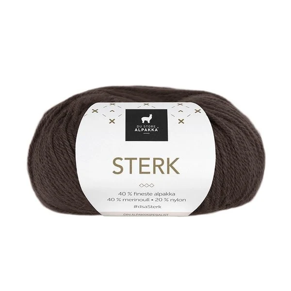 Du Store Alpakka STERK 810 Mørk brun