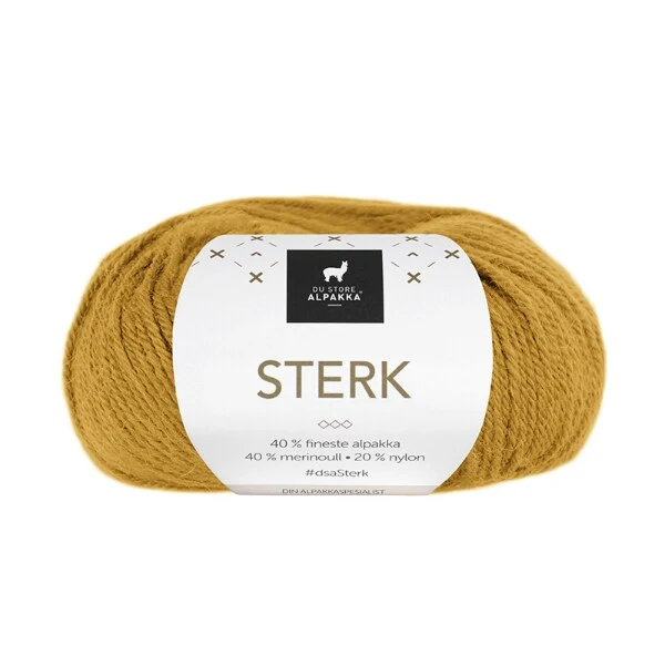Du Store Alpakka STERK 835 Guldgul