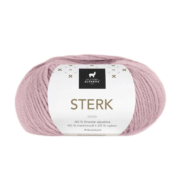 Du Store Alpakka STERK 850 Lys rosa