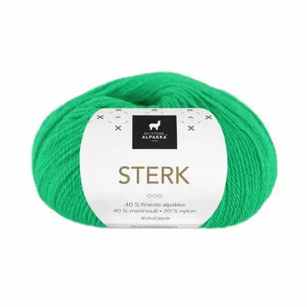 Du Store Alpakka STERK 903 Skarp Grøn
