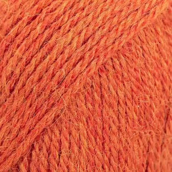 DROPS Alpaca 2925 Orangemeleret (Mix)
