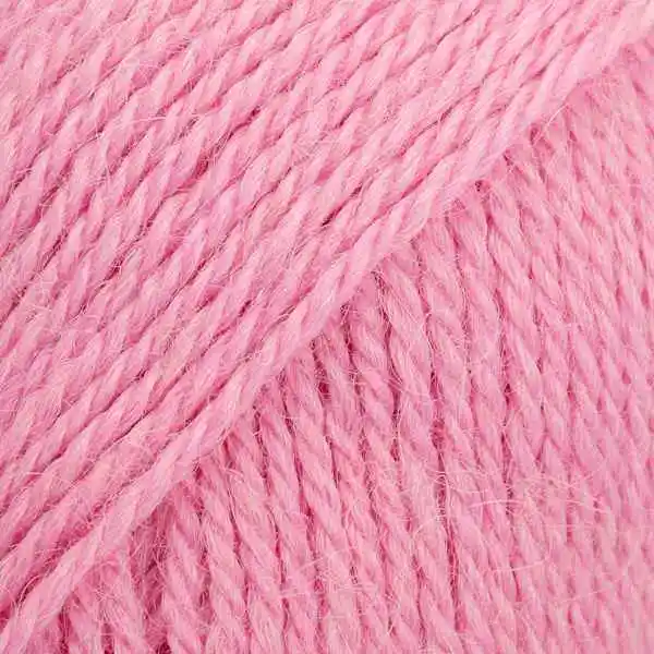 DROPS Alpaca 3720 Mellem rosa (Uni Colour)