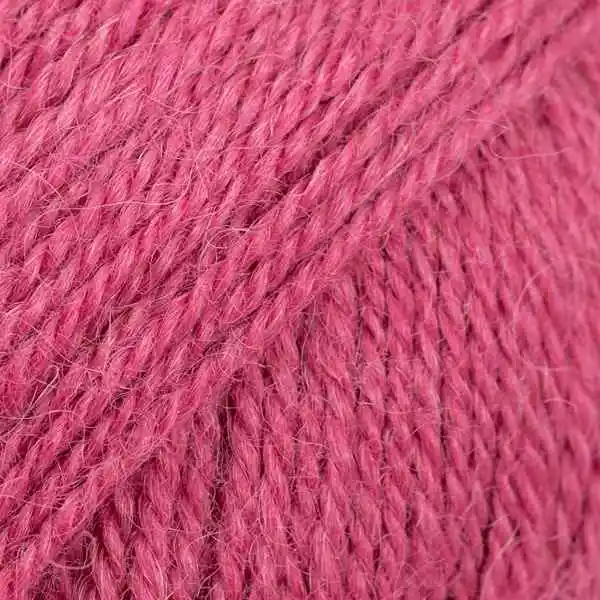 DROPS Alpaca 3770 Hindbær rose (Uni Colour)