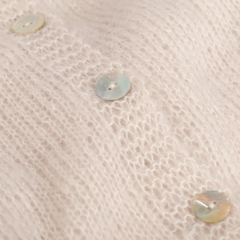 DROPS Buet hvid, knap, 20 mm (nr. 522)