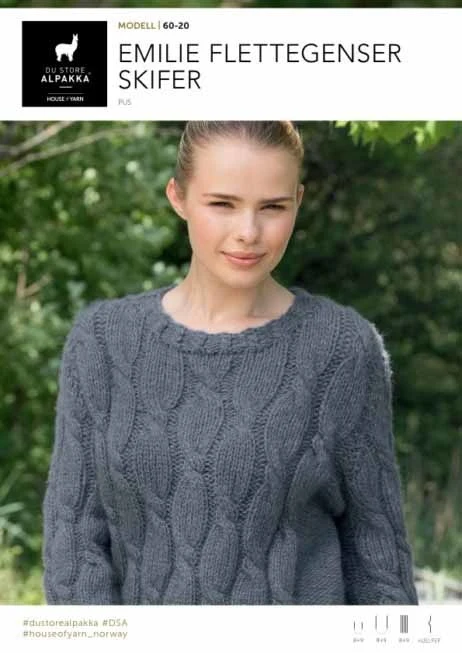 DSA60-20 Emilie Flettegenser Skifer
