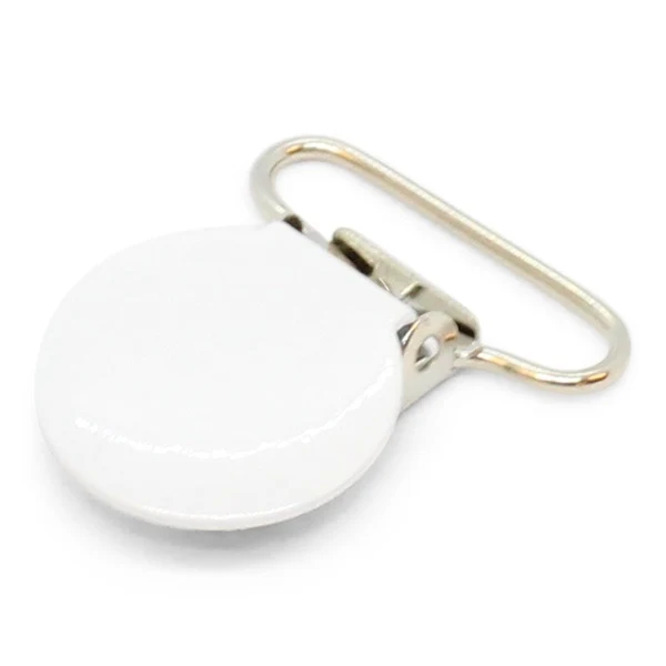 HobbyArts Seleclips, Rund 01 Hvid