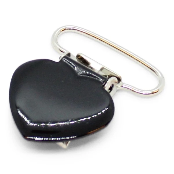 HobbyArts Seleclips, Hjerte 03 Sort