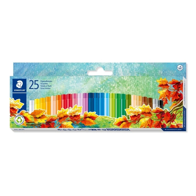 STAEDTLER Noris Club Oliepastelfarver, 25 stk