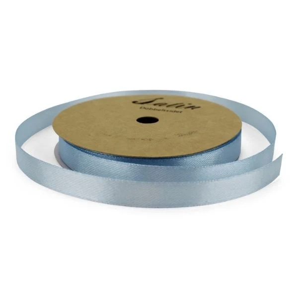 Satinbånd 9 mm 16 Lyseblå