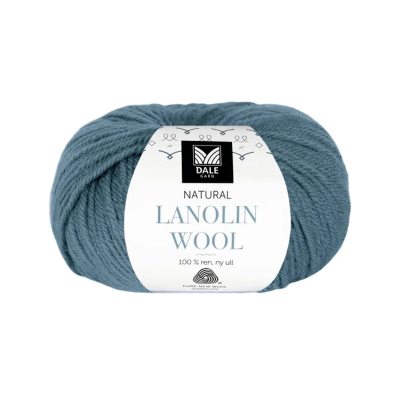 Dale Lanolin Wool 1429 Mørk denim