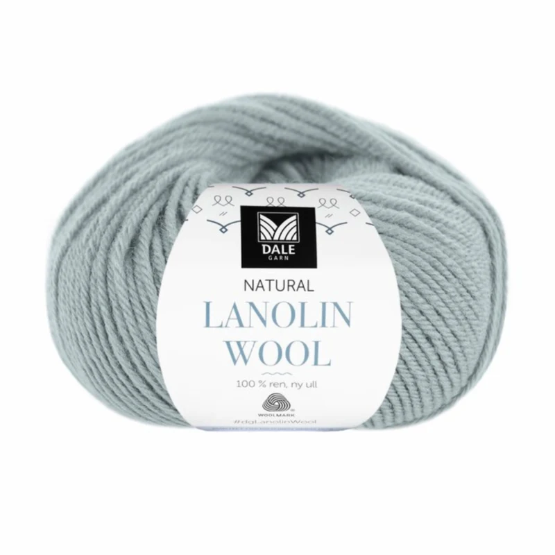 Dale Lanolin Wool 1461 Pudderblå