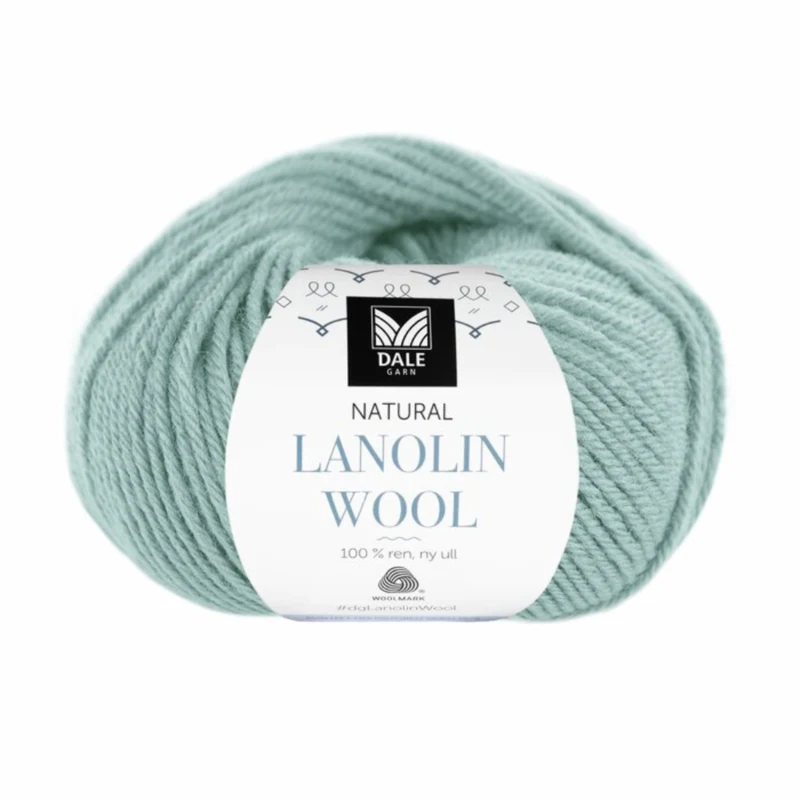 Dale Lanolin Wool 1460 Lys aqua