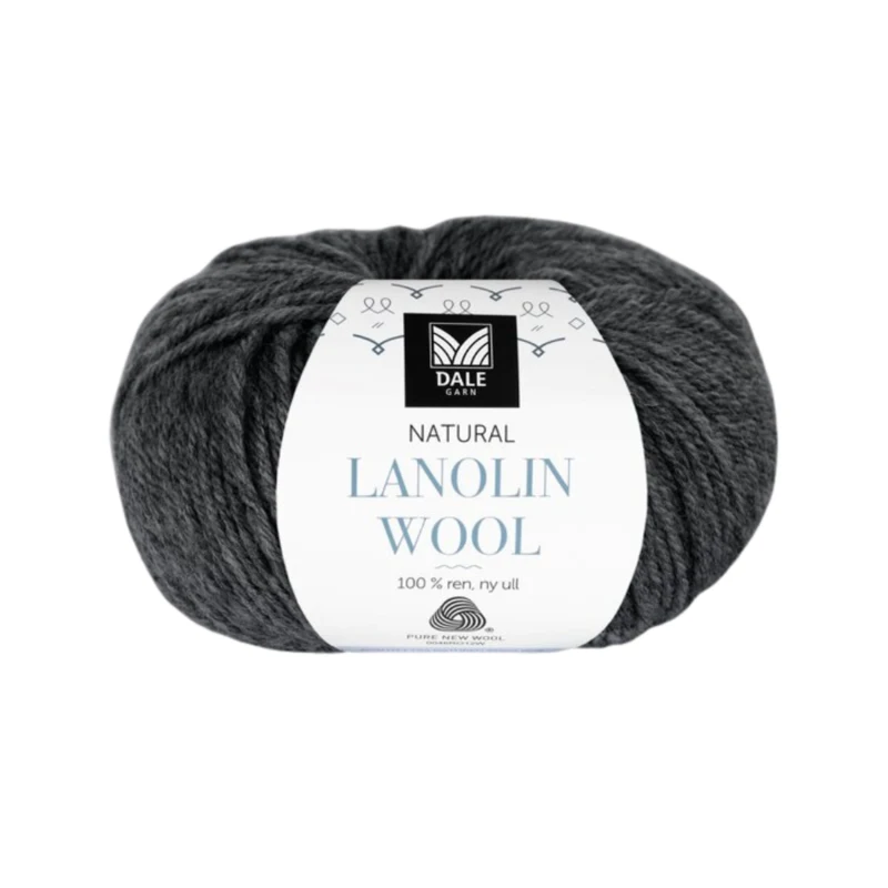 Dale Lanolin Wool 1431 Koks meleret