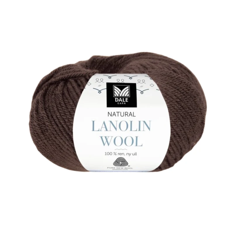 Dale Lanolin Wool 1406 Espresso