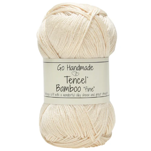 Go Handmade Tencel Bamboo 17350 Offwhite