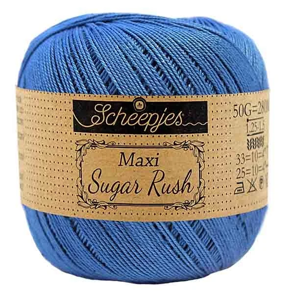 Scheepjes Maxi Sugar Rush 215 Royal Blue